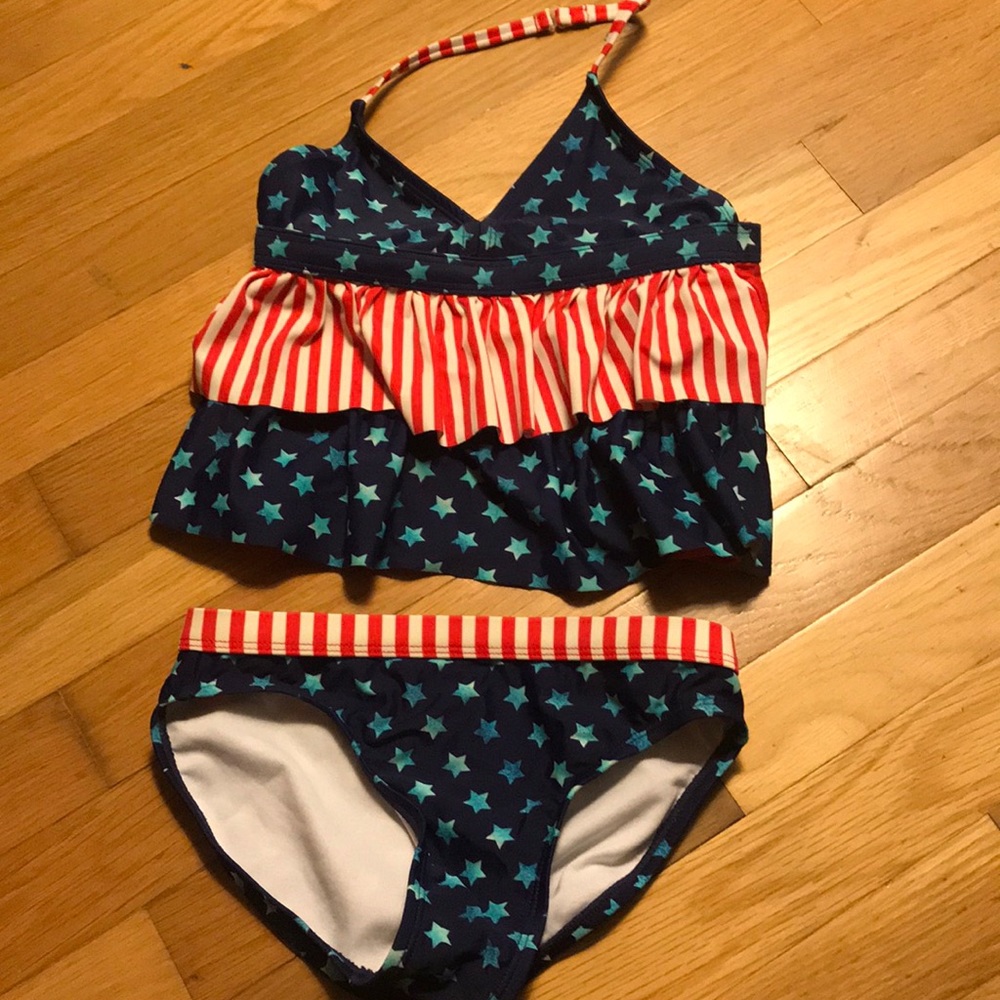 Girls two piece bathing suit
